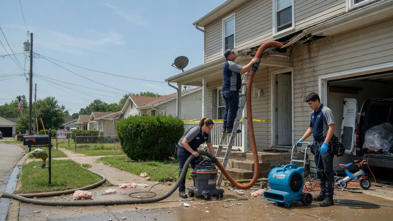 Water Damage Restoration in Sawyerville, IL near me